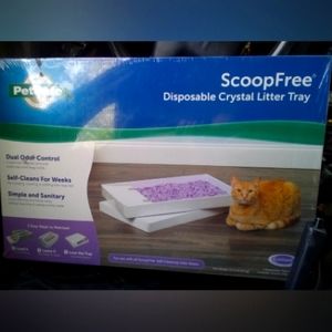 Disposable cat litter box